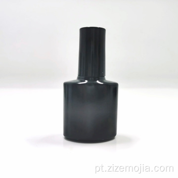 Preto vazio 10ml quadrado fosco frasco de esmalte fosinho